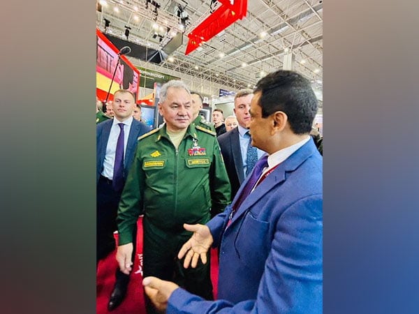 russia sergei shoigu denis manturov interact with brahmos aerospace officials at army 2023 defence – The News Mill