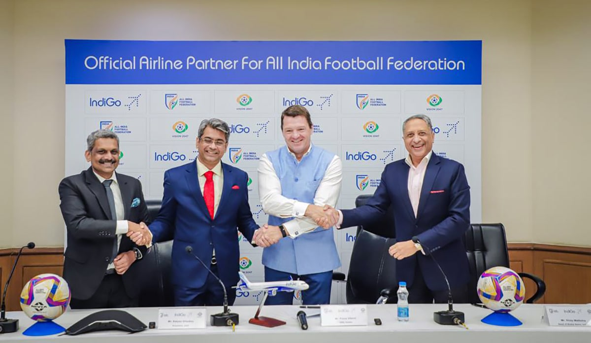 IndiGo becomes official airline for the Indian Football Team