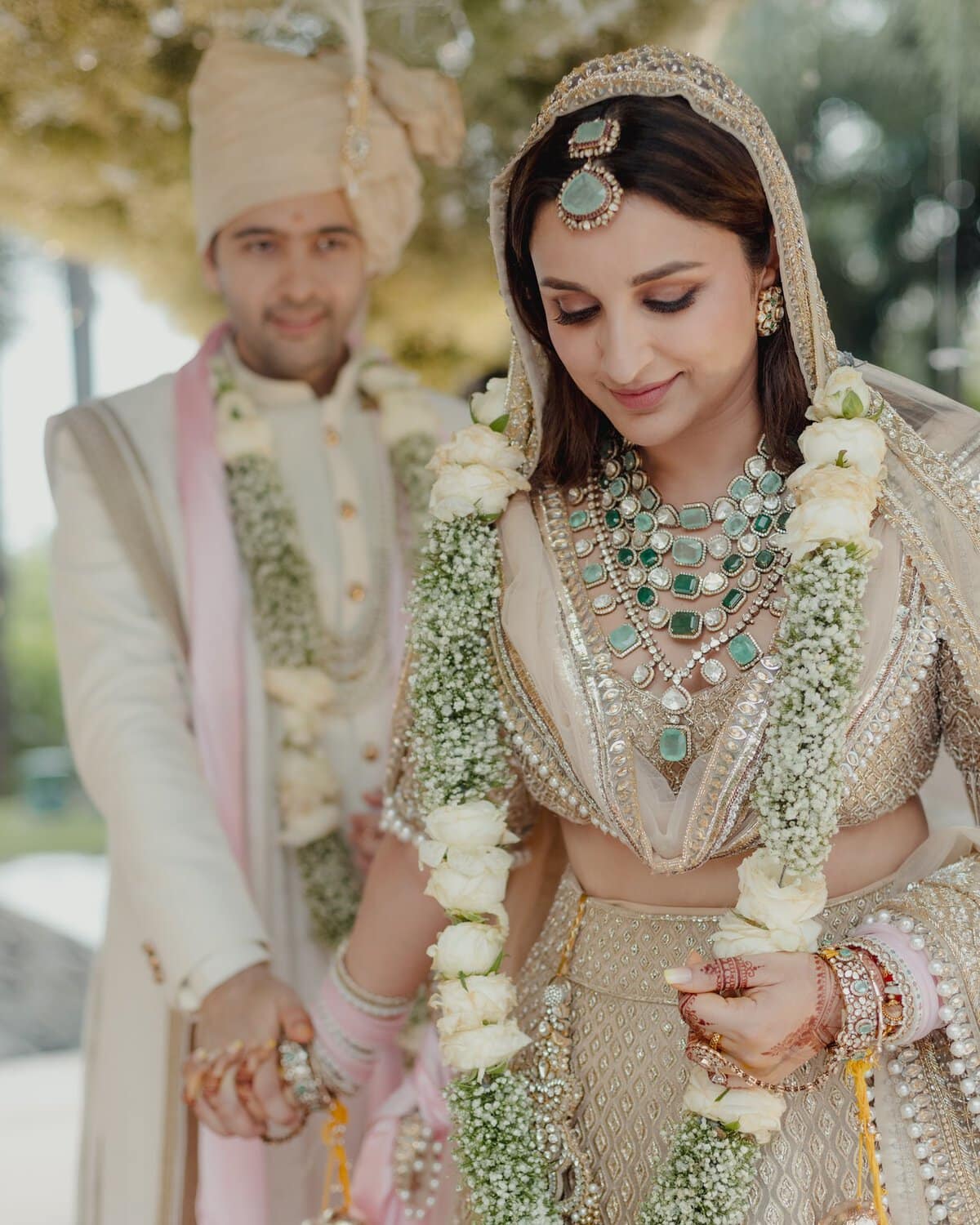 blessed to finally be mr and mrs first pictures from parineeti chopra raghav chadha wedding 3 – The News Mill