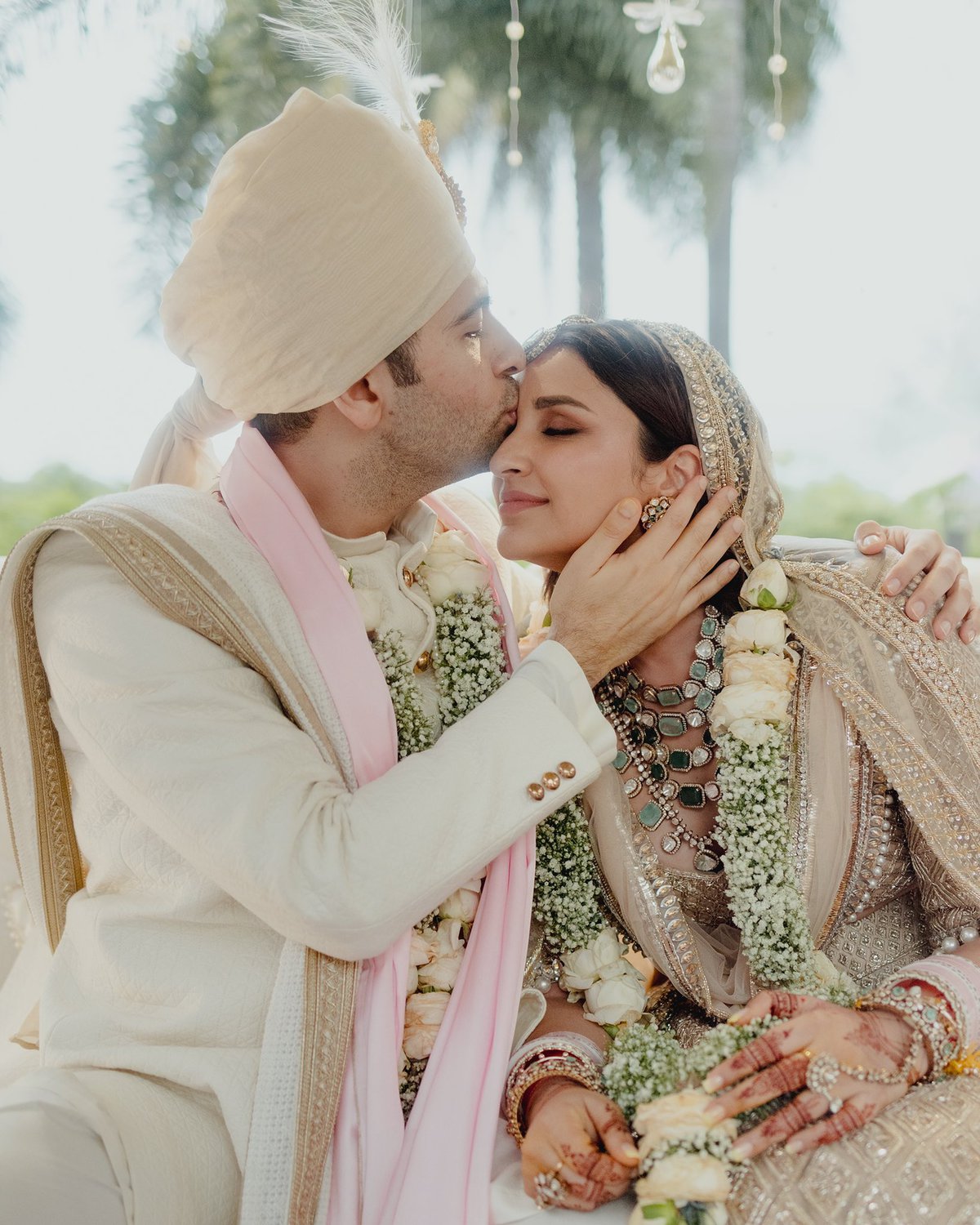 blessed to finally be mr and mrs first pictures from parineeti chopra raghav chadha wedding 4 – The News Mill