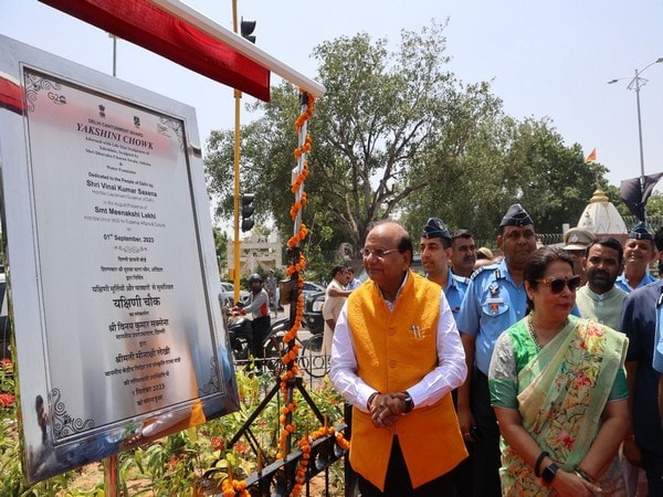 delhi lg union mos meenakshi lekhi dedicate yakshini chowk in cantt to people – The News Mill