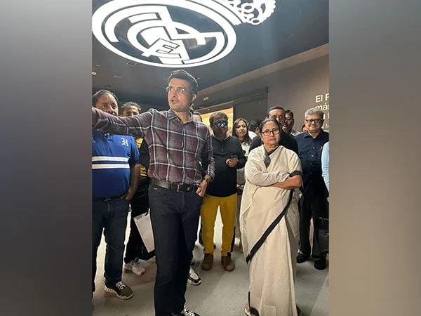 former india captain sourav ganguly mamata banerjee visit santiago bernabeu stadium in madrid – The News Mill