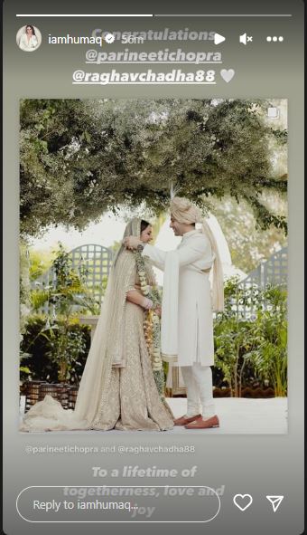 sidharth malhotra to varun dhawan celebs wish newlyweds parineeti chopra raghav chadha 5 – The News Mill
