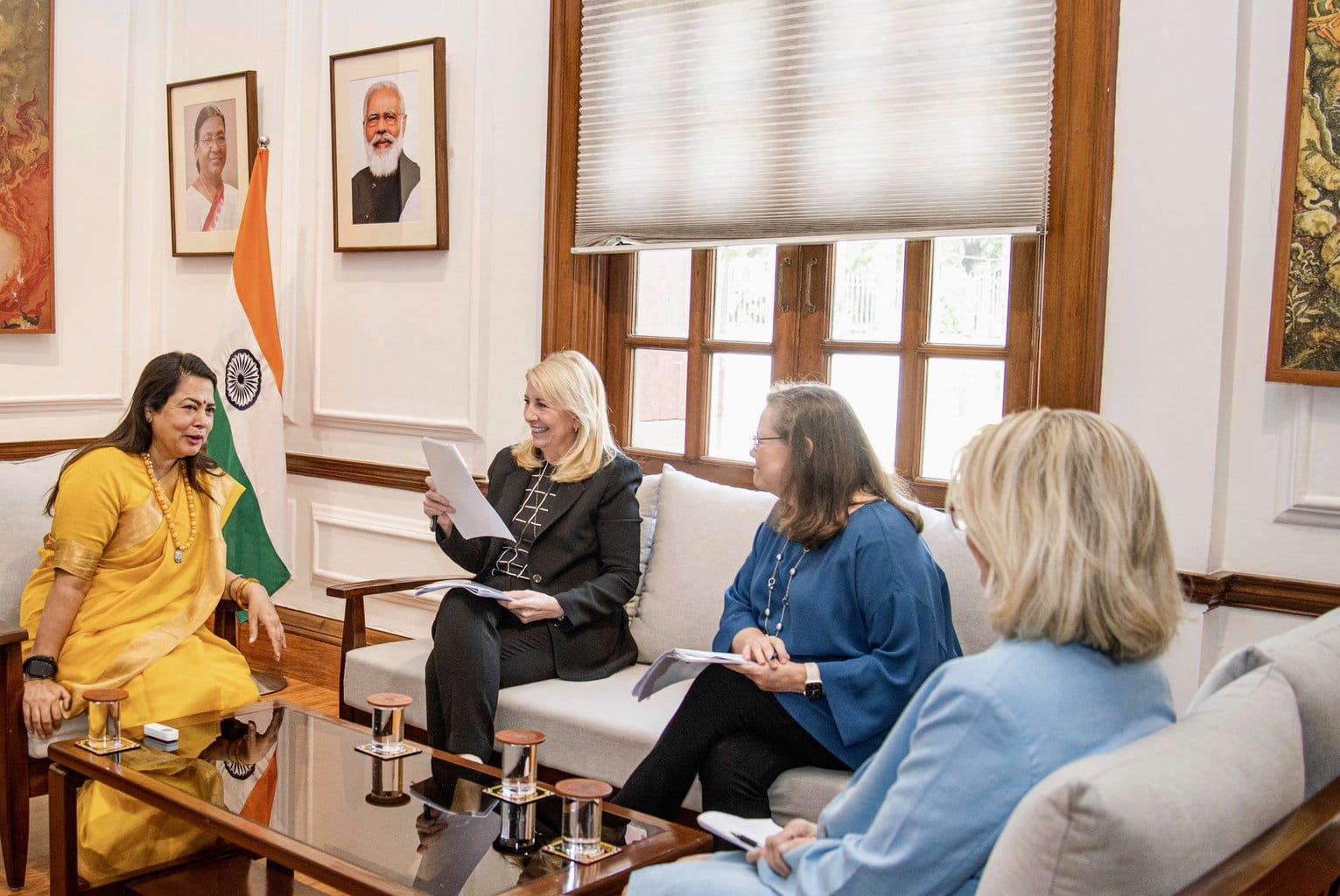 mos lekhi catherine russel discuss strengthening india unicef partnership 1 – The News Mill